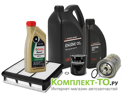 Комплект ТО-2 (30000км) MITSUBISHI L200 05-15 (2005-2016) 2.5 дизель МКПП